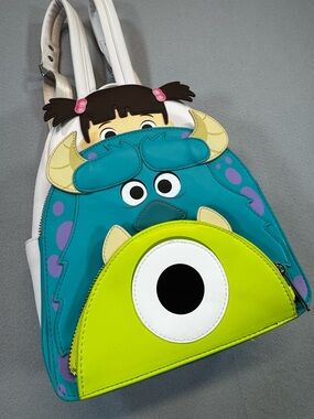 Loungefly Pixar Monsters Inc 20 Year Celebration Mini Back Pack
